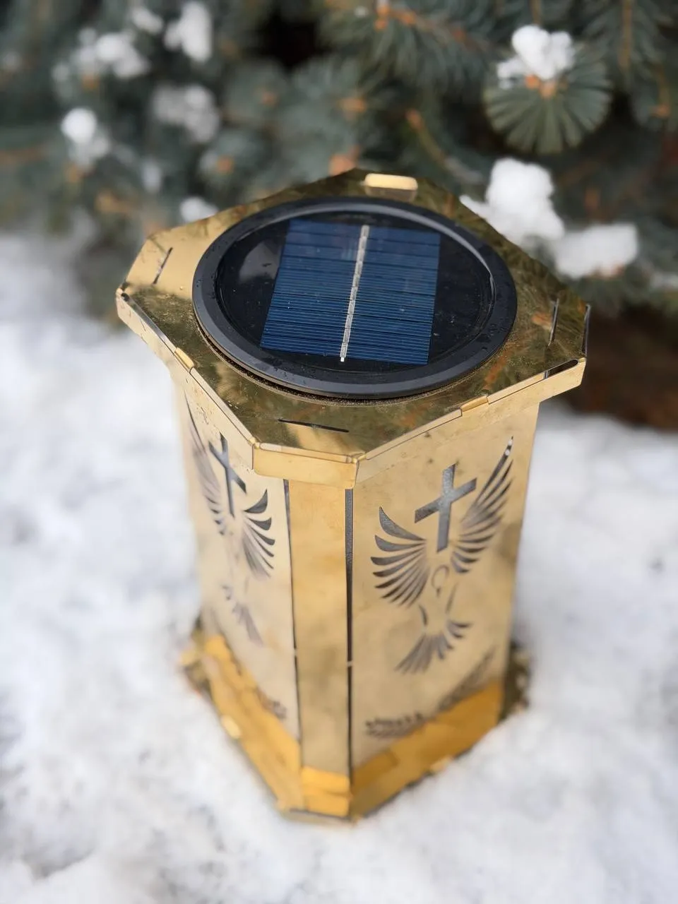 Золота лампадка зверху — відгук